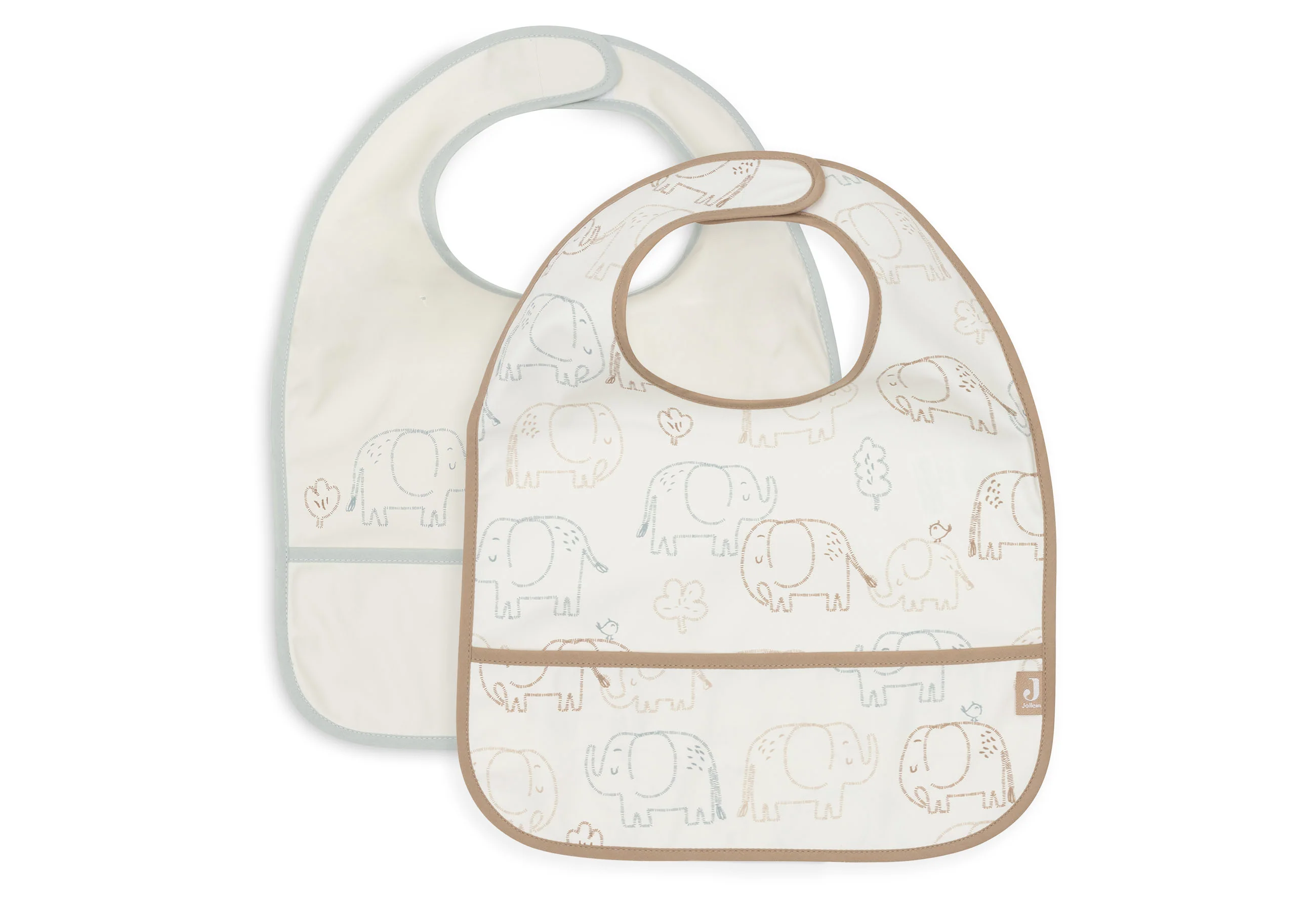 Bavoir Imperméable - Elephant Tales - 2 Unités