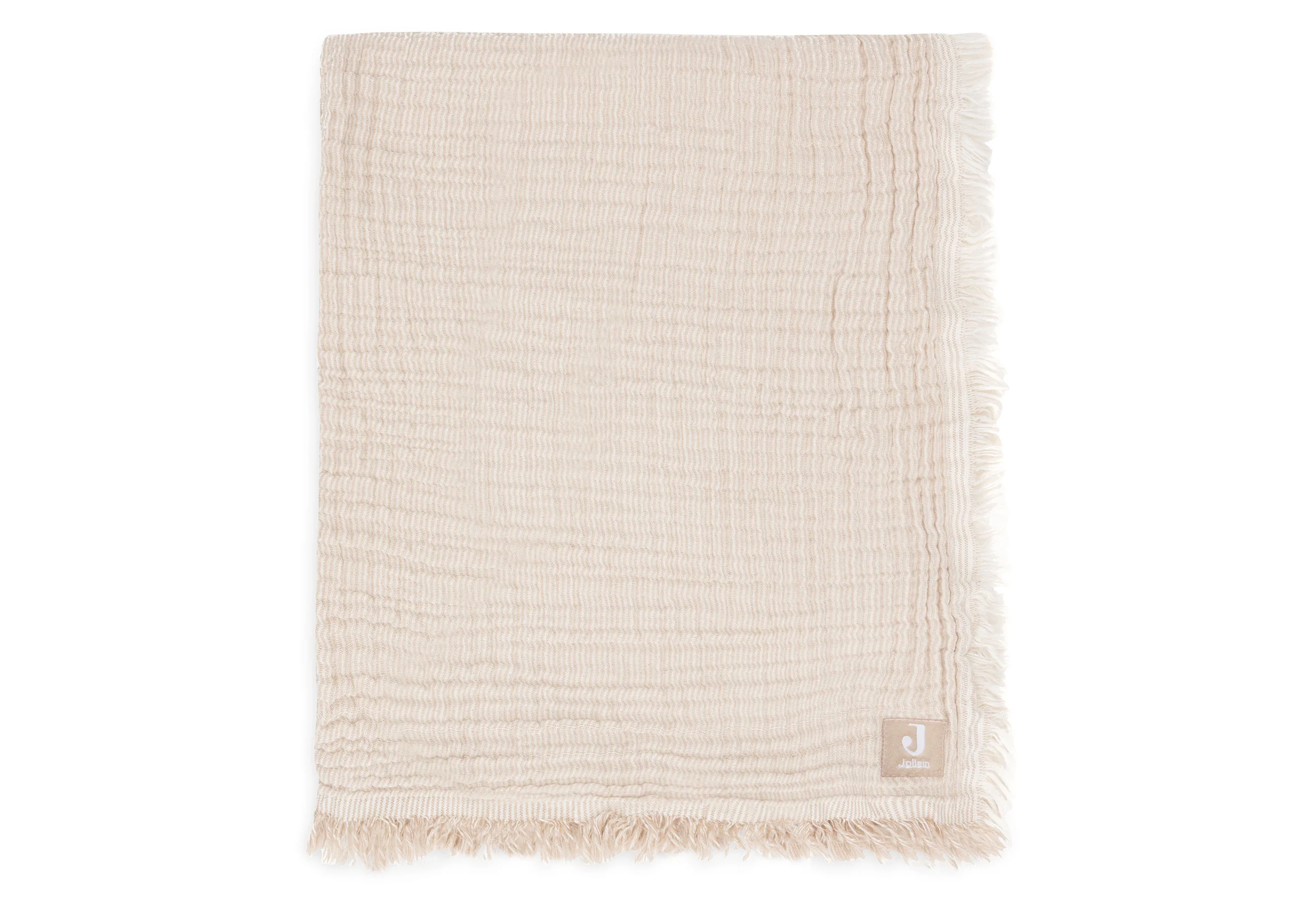 Couverture - Gaze De Coton - Fringe Stripe - Image 2
