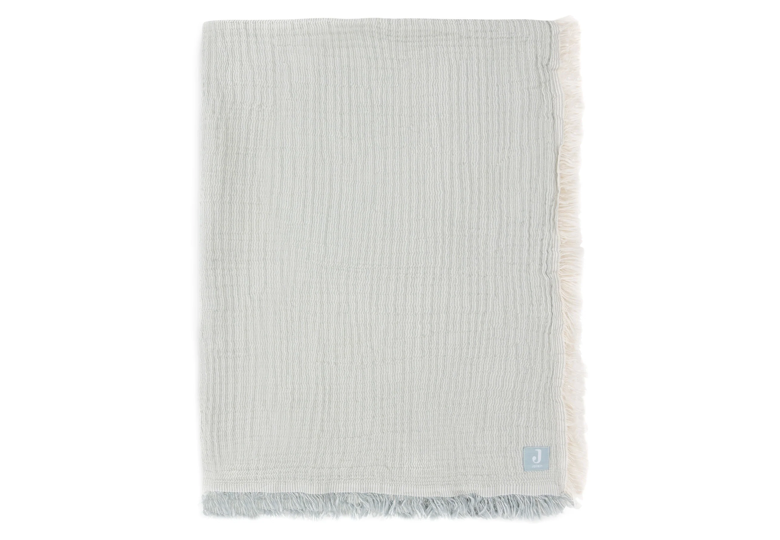 Couverture - Gaze De Coton - Fringe Stripe - Image 3