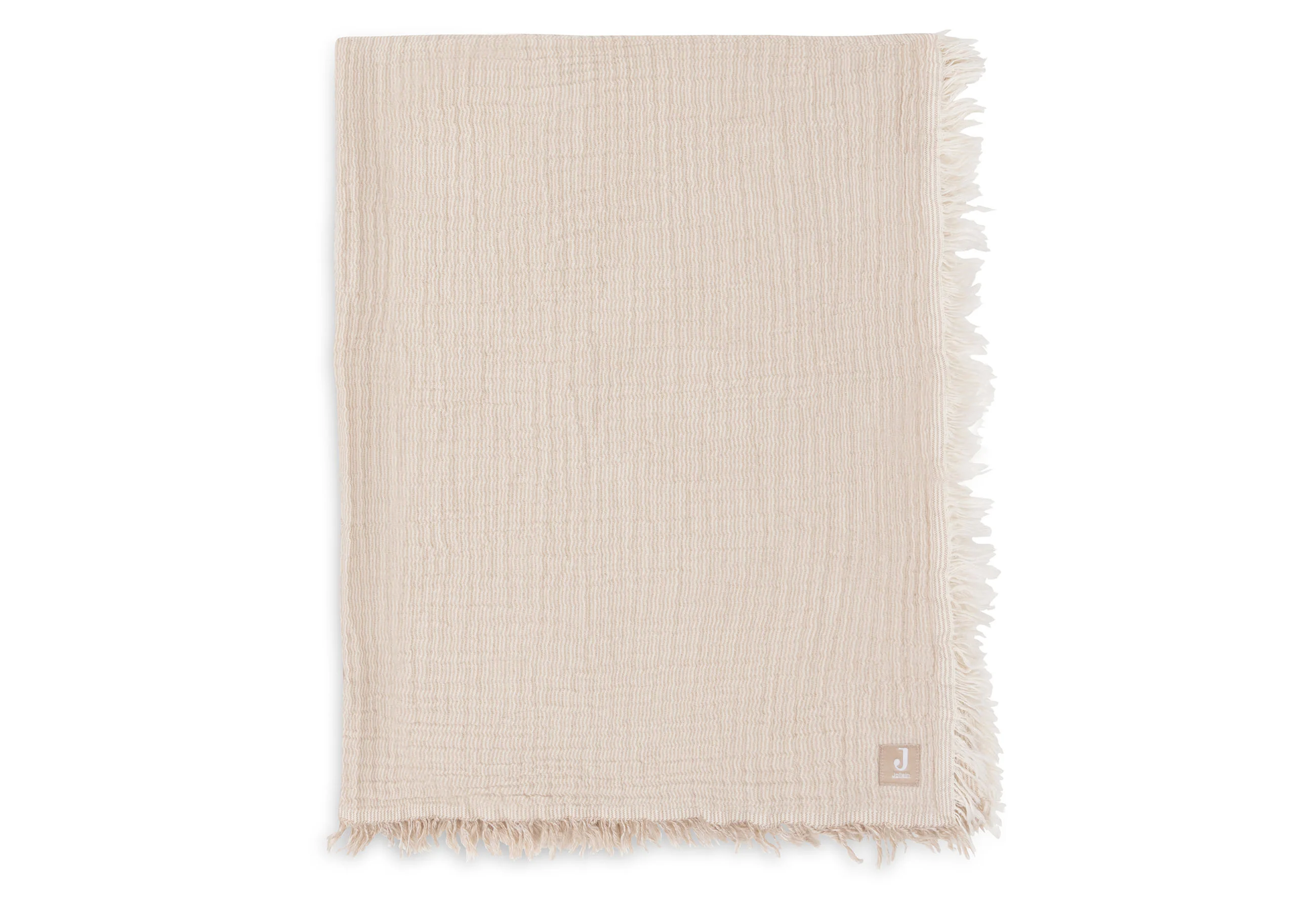 Couverture - Gaze De Coton - Fringe Stripe - Image 4