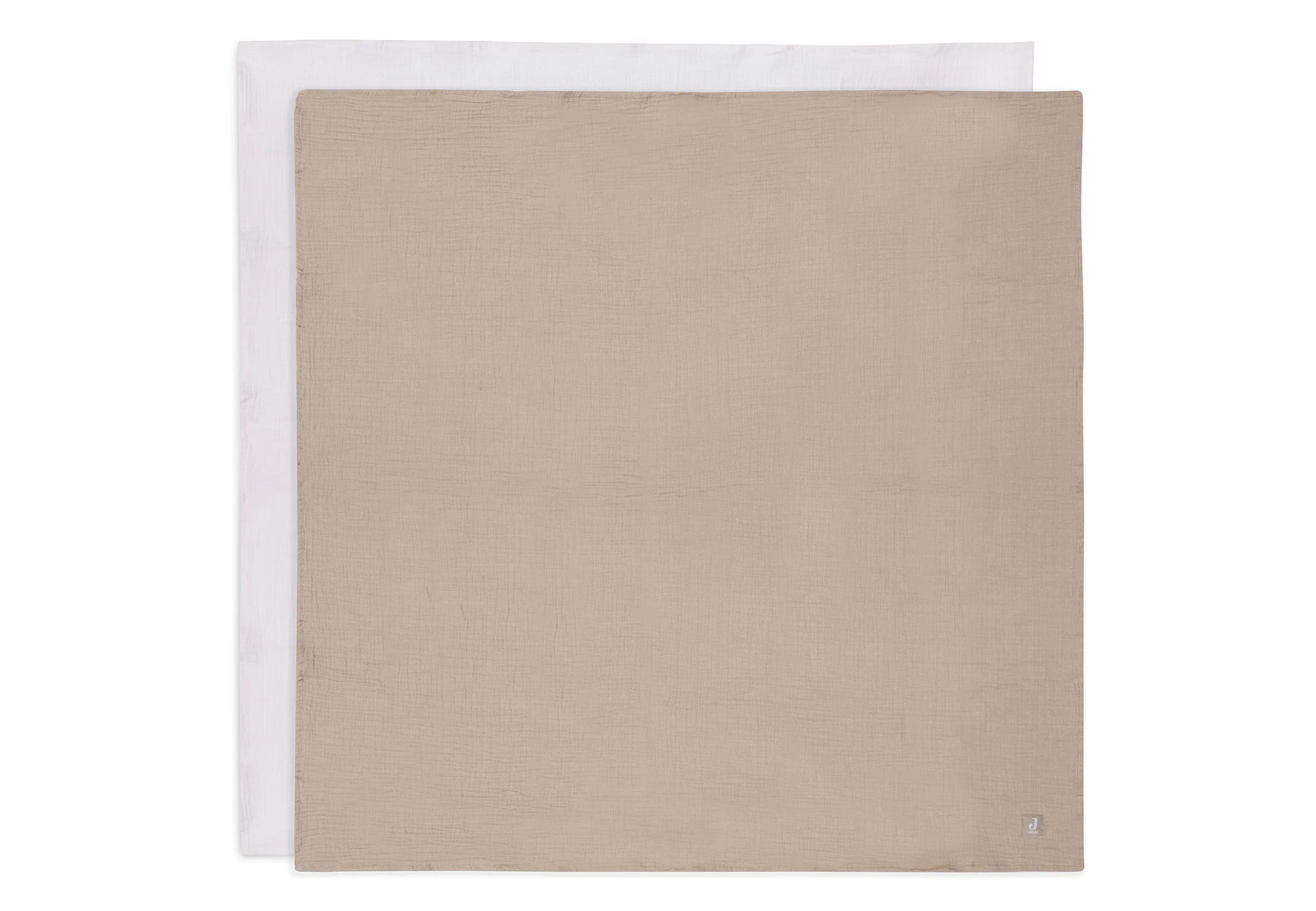Lange gaze de coton 115x115cm - 2 Unités - Image 2