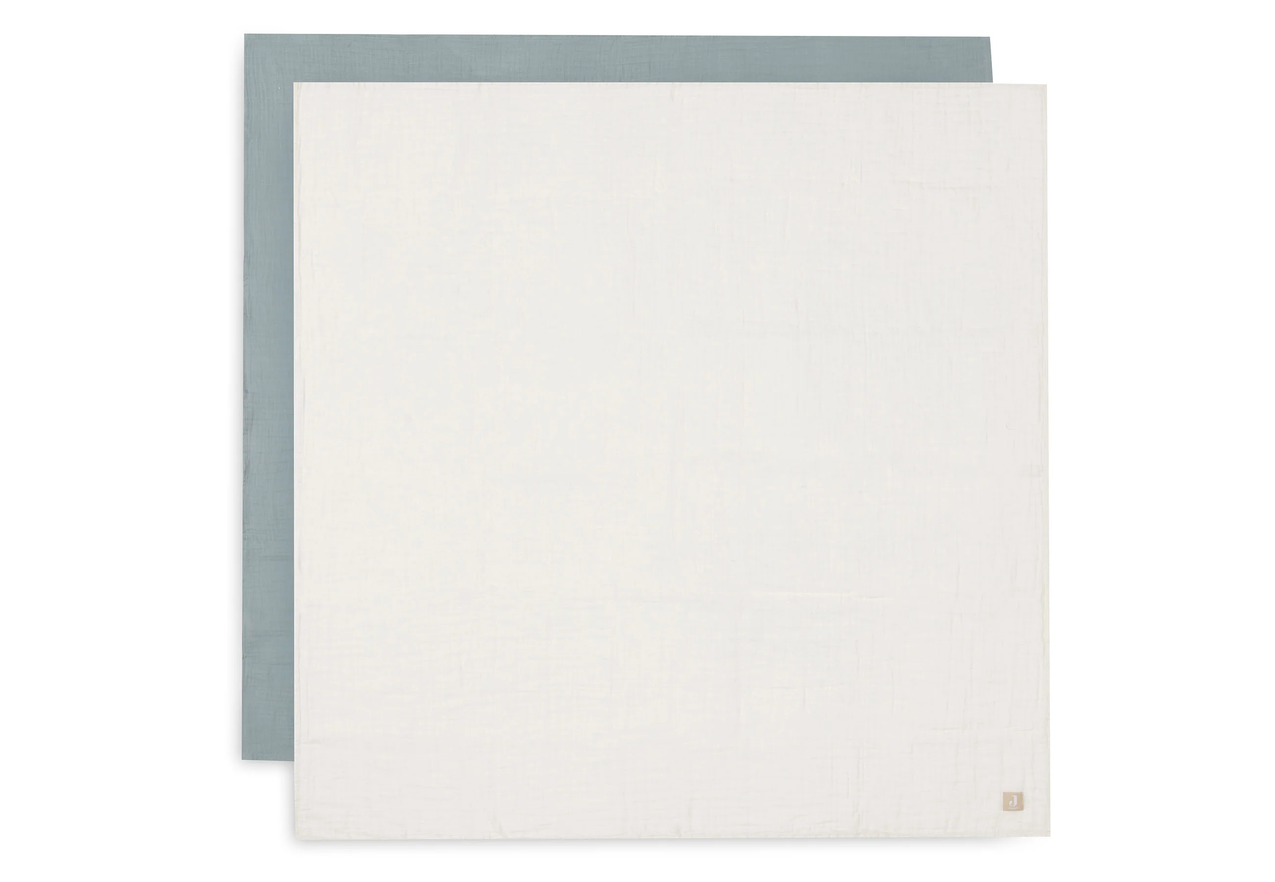 Lange gaze de coton 115x115cm - Basic - 2 Unités - Image 3