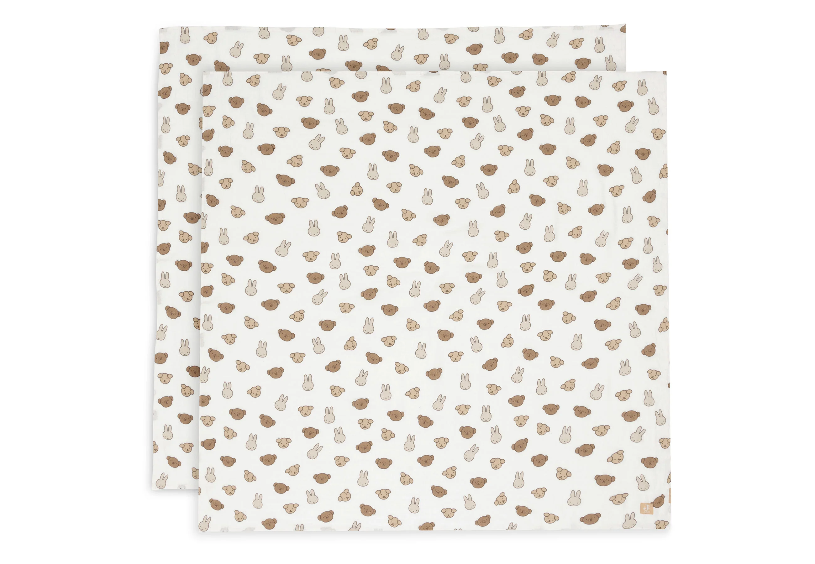 Lange gaze de coton 115x115cm - Miffy - 2 Unités - Image 3