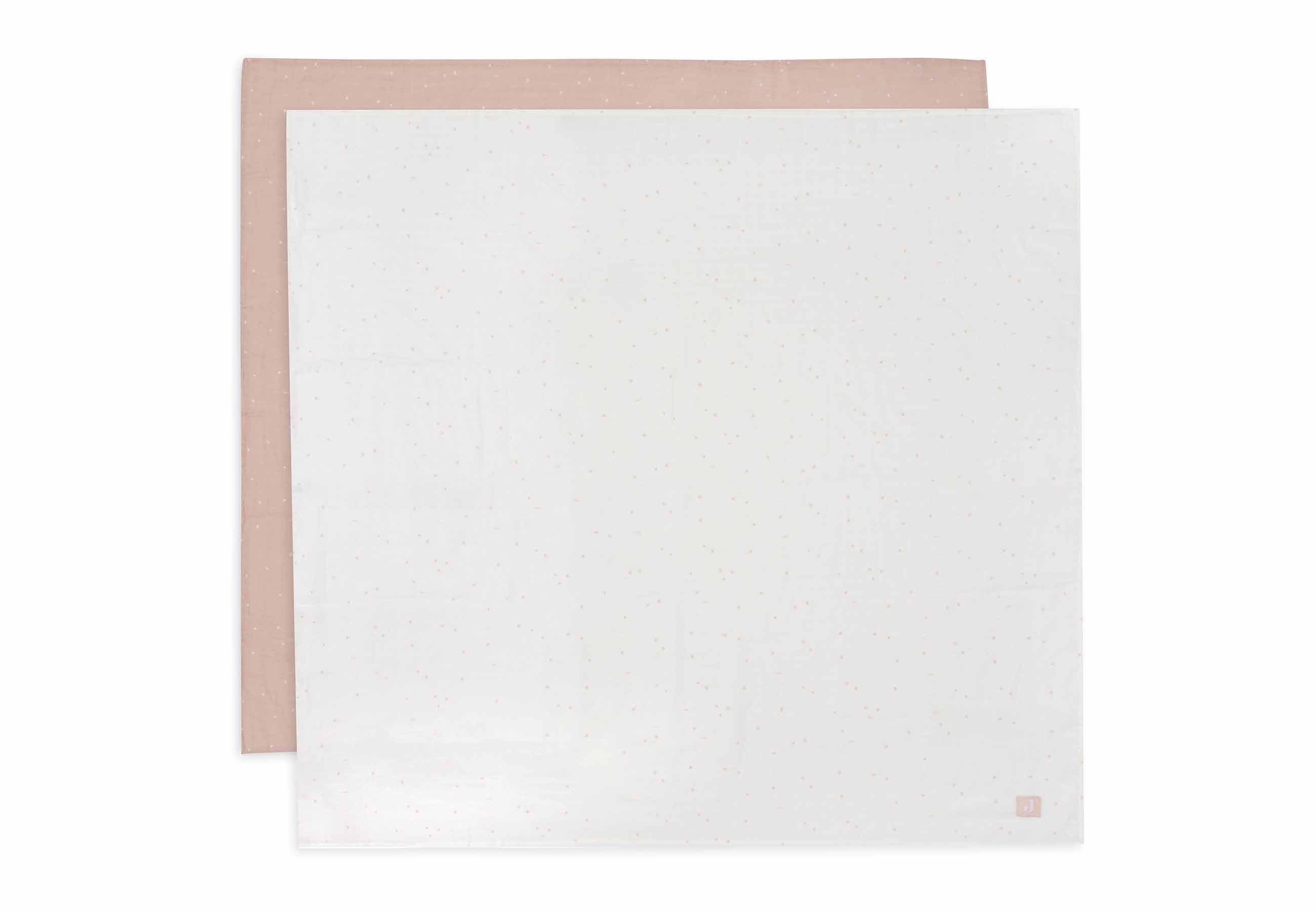 Lange gaze de coton 115x115cm - Twinkling - 2 Unités
