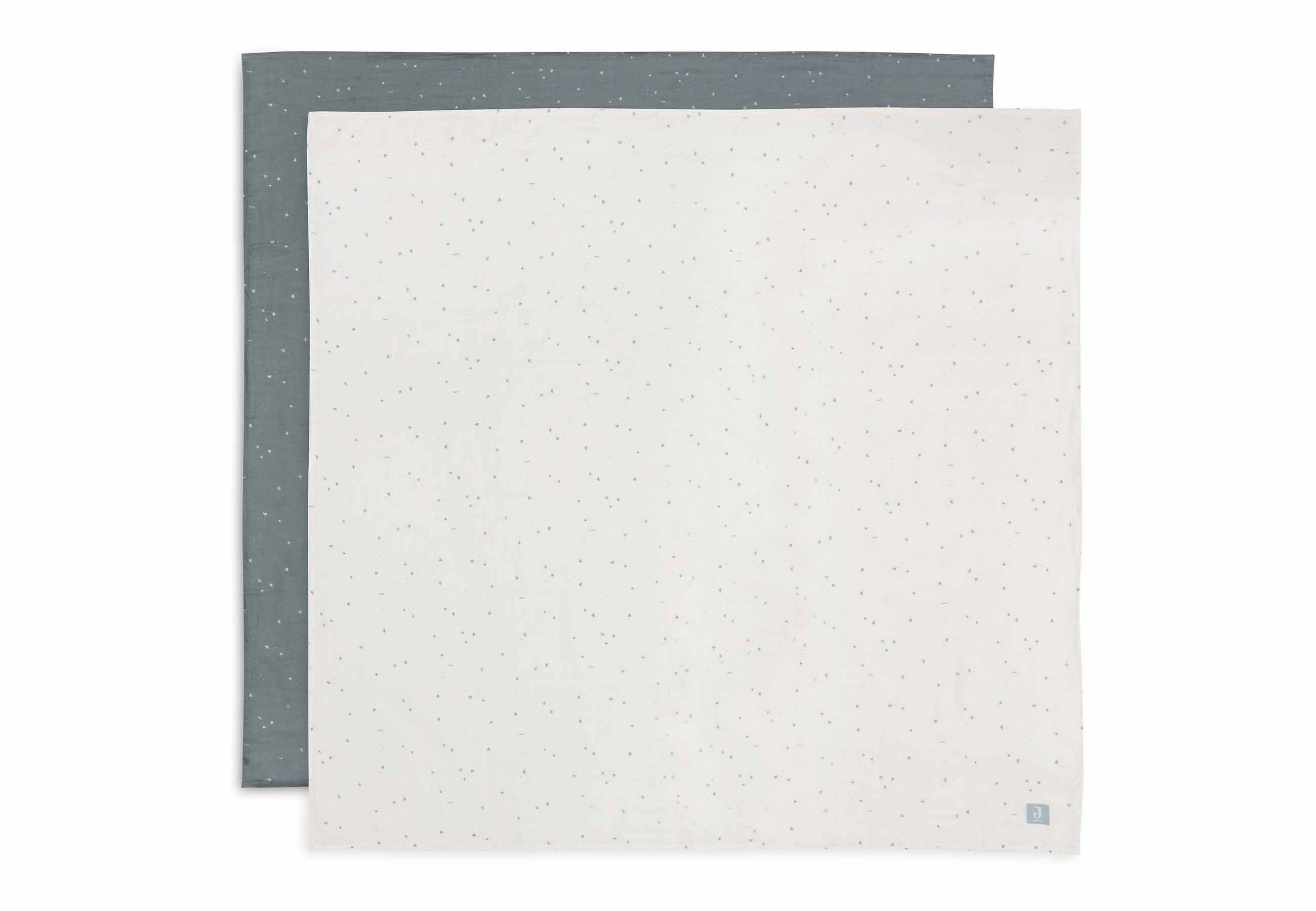 Lange gaze de coton 115x115cm - Twinkling - 2 Unités - Image 2