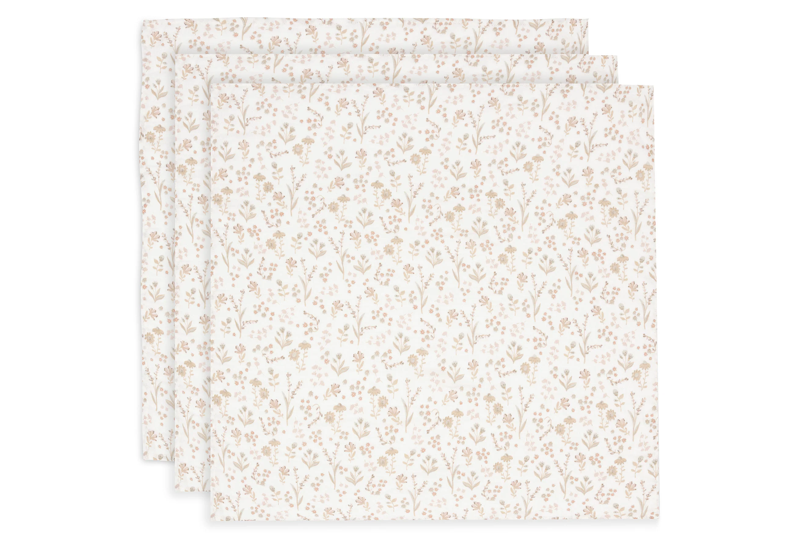 Lange gaze de coton small 70x70cm - Bloomy - 3 Unités