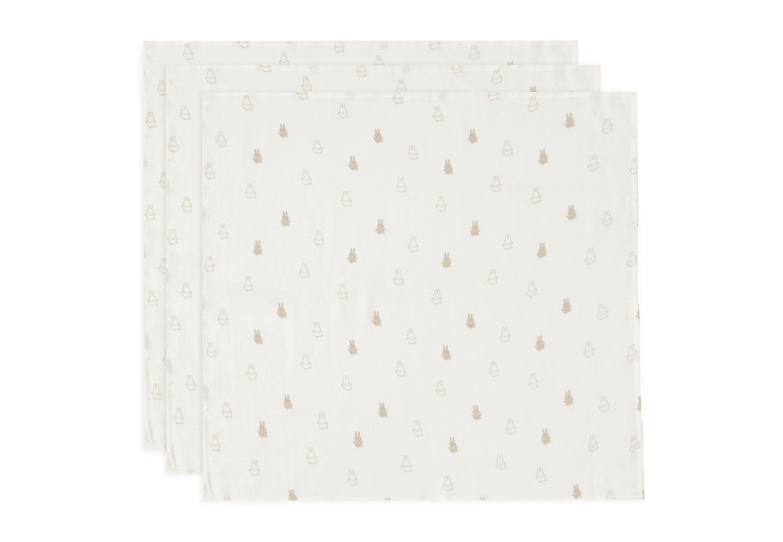 Lange gaze de coton small 70x70cm - Miffy - 3 Unités