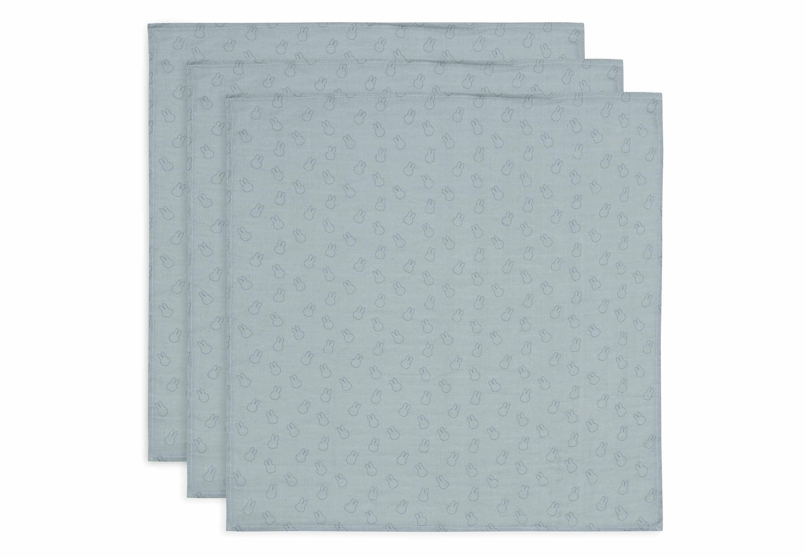 Lange gaze de coton small 70x70cm - Miffy Silhouettes - 3 Unités - Image 2
