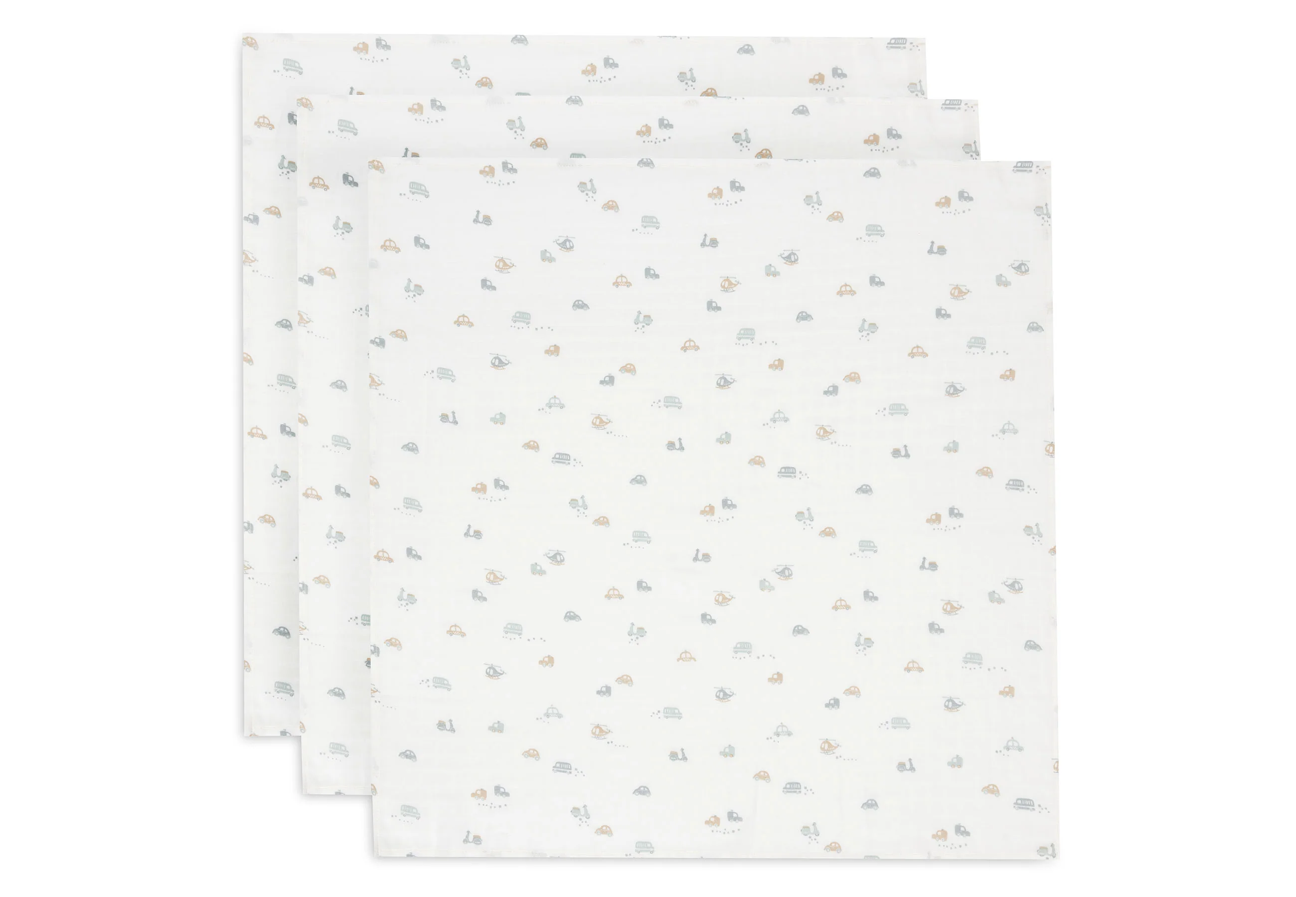 Lange gaze de coton small 70x70cm - On The Go - 3 Unités