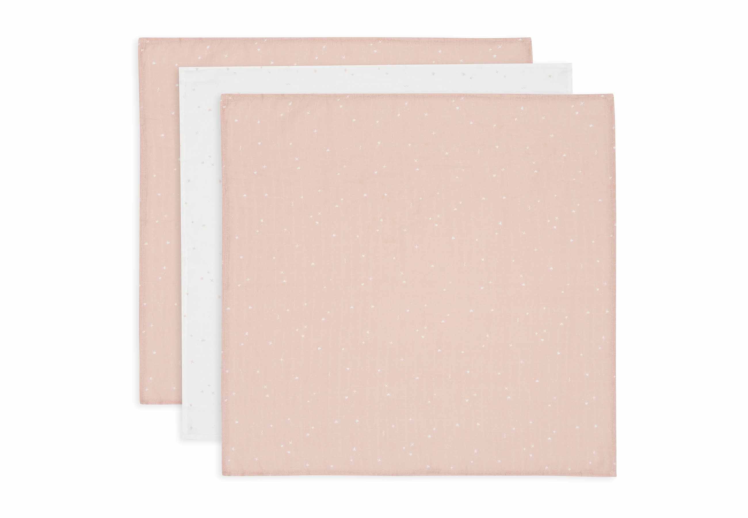 Lange gaze de coton small 70x70cm - Twinkling - 3 Unités