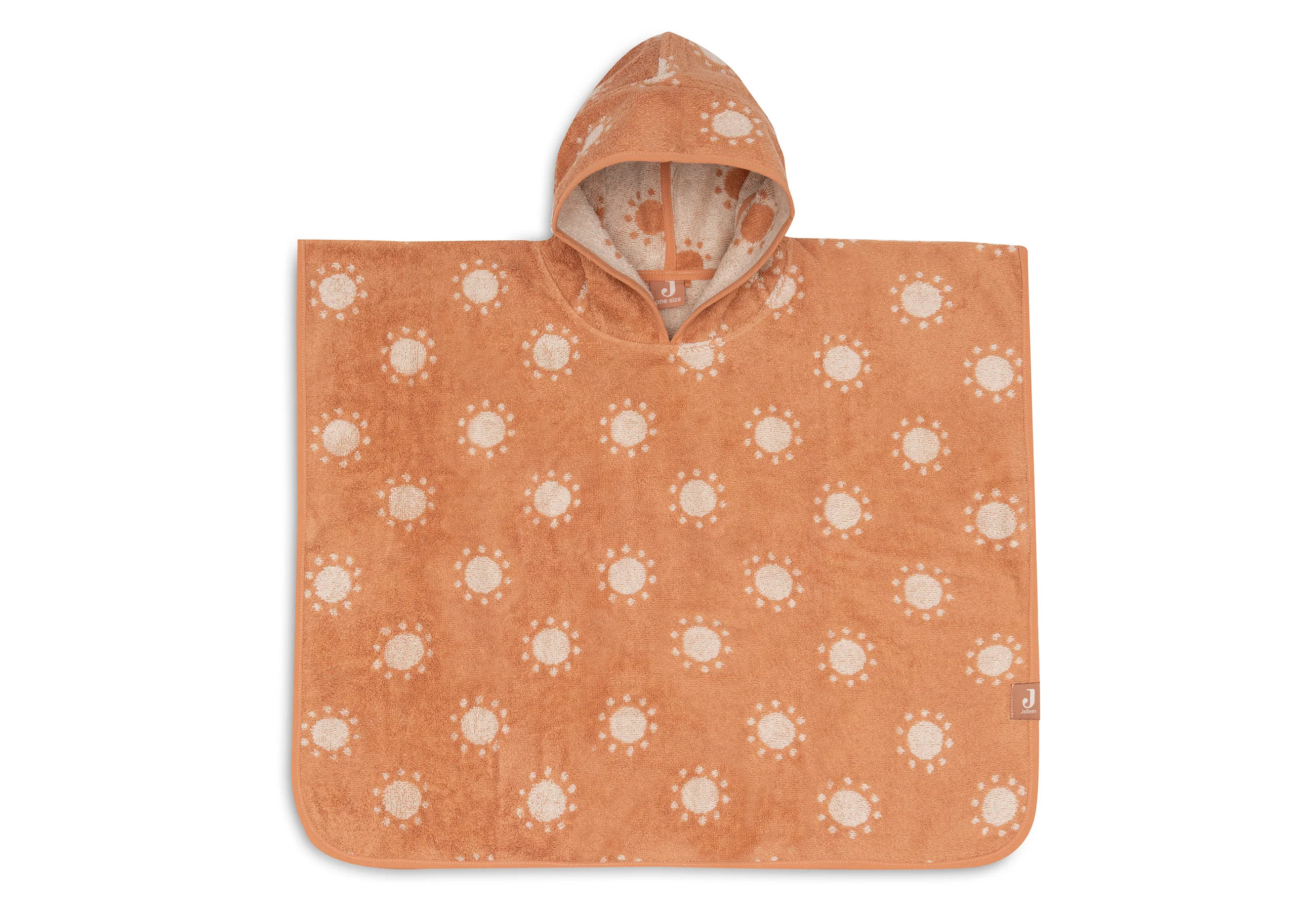 Poncho de Bain Éponge - Jacquard