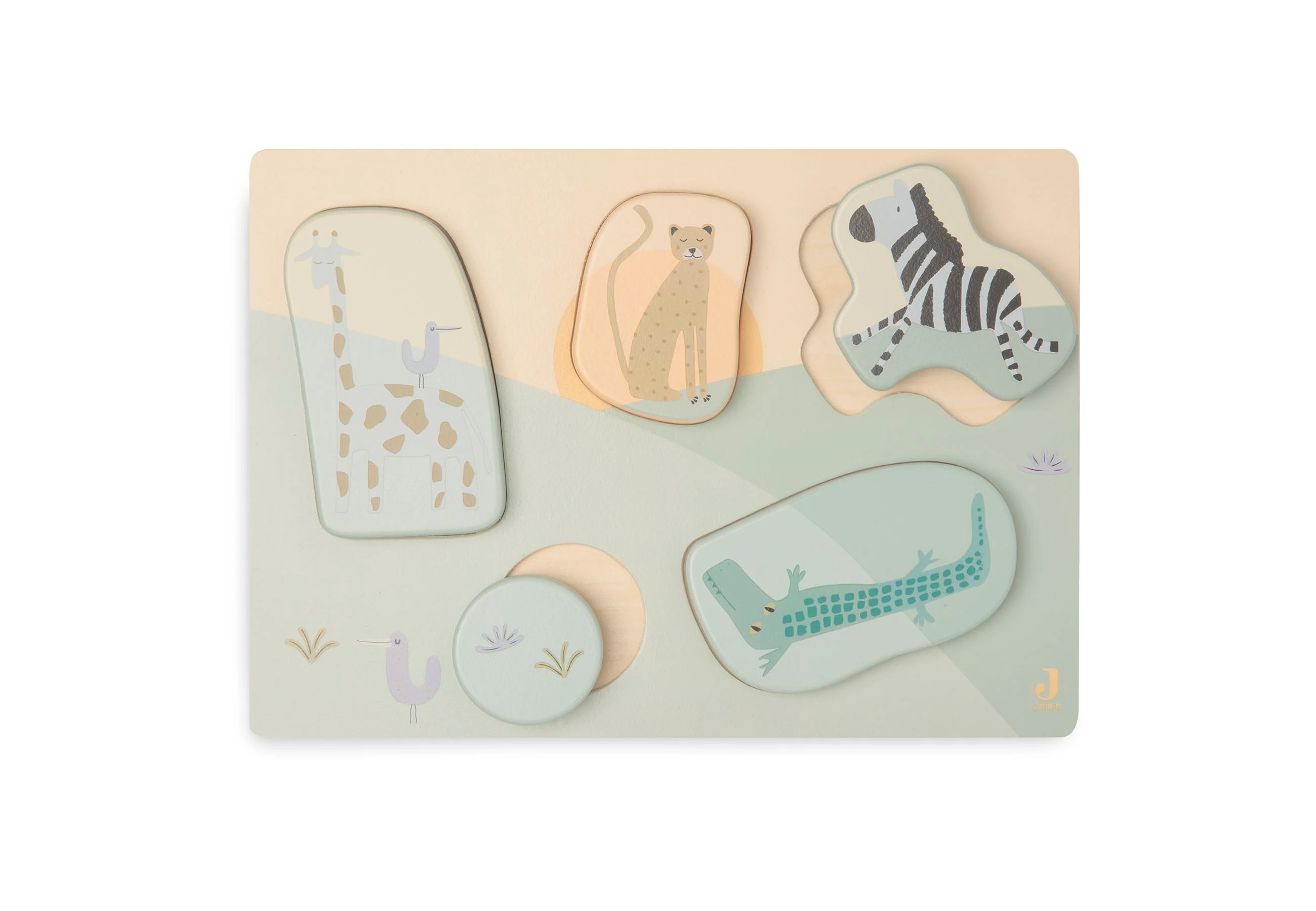 Puzzle de formes en Bois - Jungle Jambo